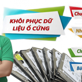 Nhận khôi phục, cấp cứu dữ liệu laptop