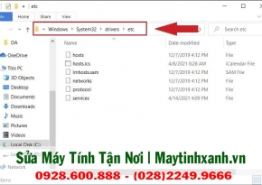 Cách chặn website bất kỳ bằng File Hosts