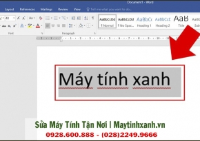 Cách chuyển chữ thường thành chữ hoa trên Word