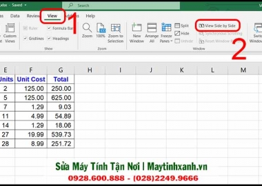 Cách so sánh 2 file văn bản Excel đơn giản, hiệu quả