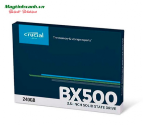 Ổ cứng SSD 240G Crucial BX500 Sata III 6Gb/s (CT240BX500SSD1)