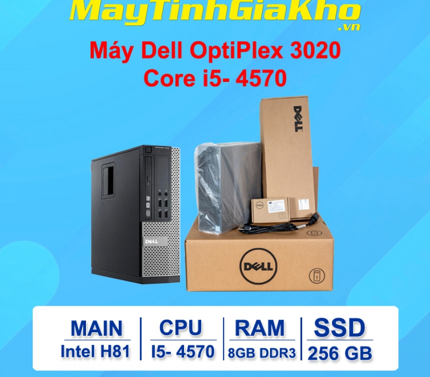 Thùng CPU Dell optilex 3020-7020-9020-i5-4570