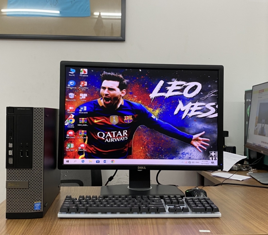 BỘ MÁY TÍNH DELL OPTIPLEX 3020 Core I5 GEN 4 + MÀN DELL U2412mb 